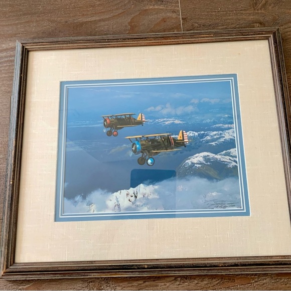 “Springtime Flying In The Rockies” Singled & Framed Print 17/20 Inch - Picture 12 of 12
